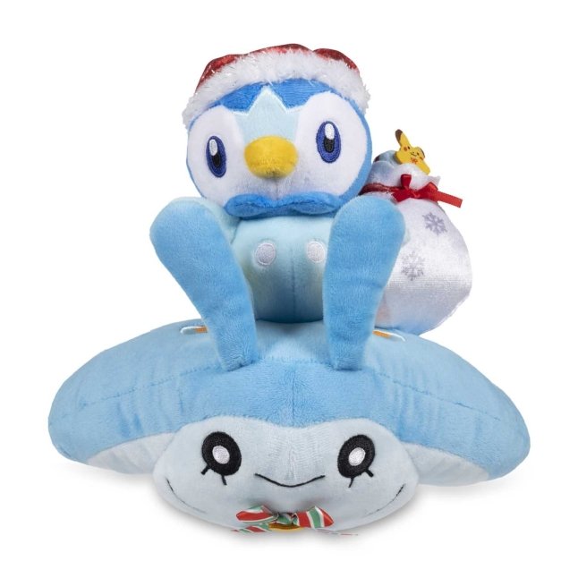 Piplup & Mantyke Pokémon Undersea Holiday Plush - 8 ¾ In.